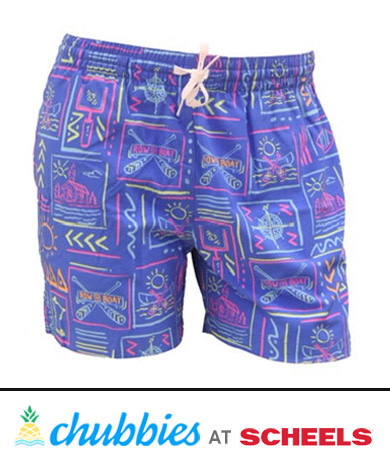 Chubbies shorts available at Scheels 